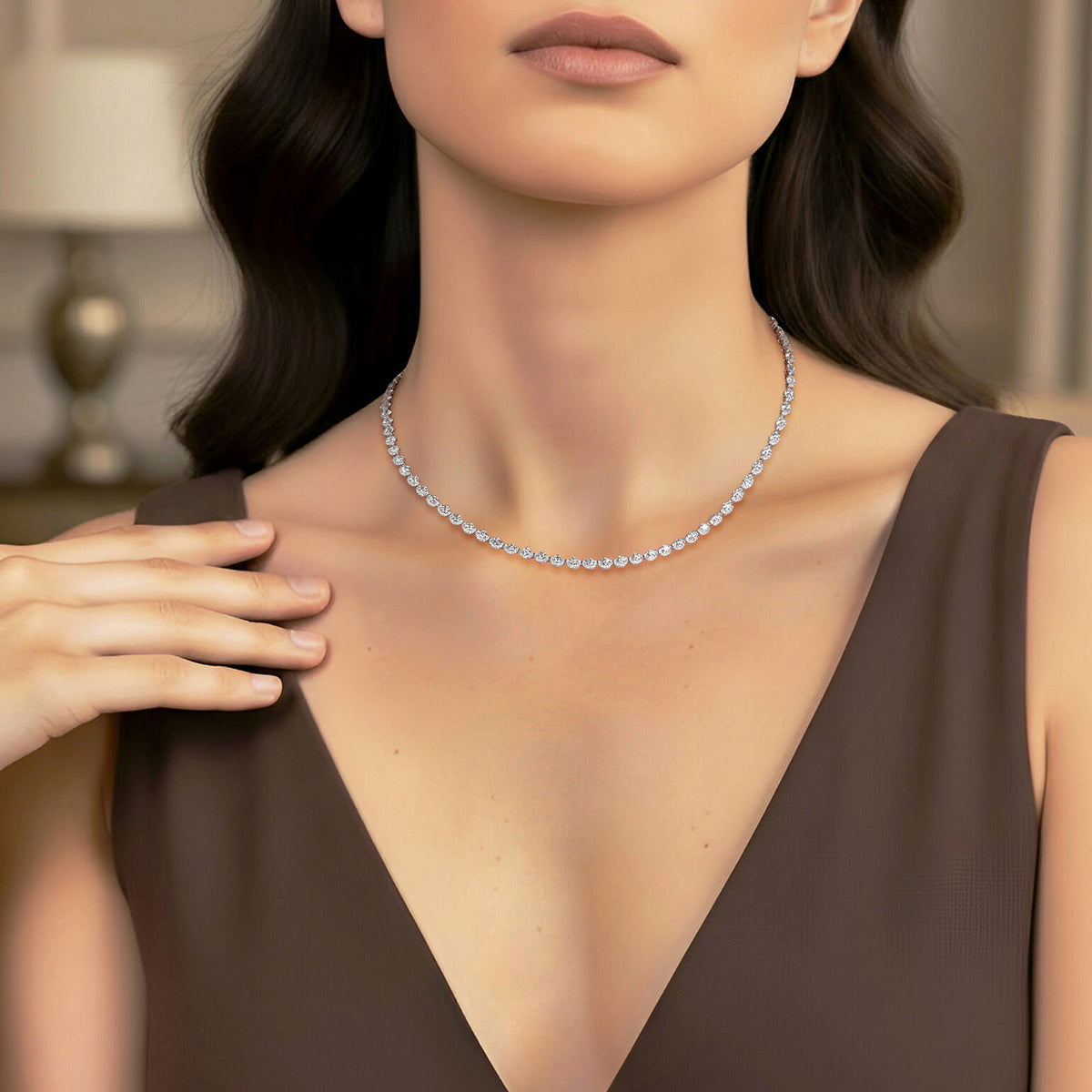 Necklace G12141/W-W