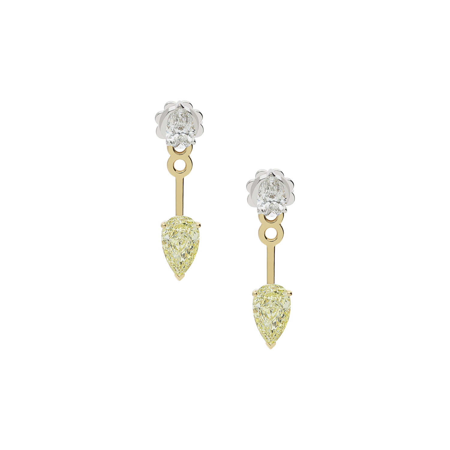 Earrings B11646B/YW-WY Lenti & Villasco