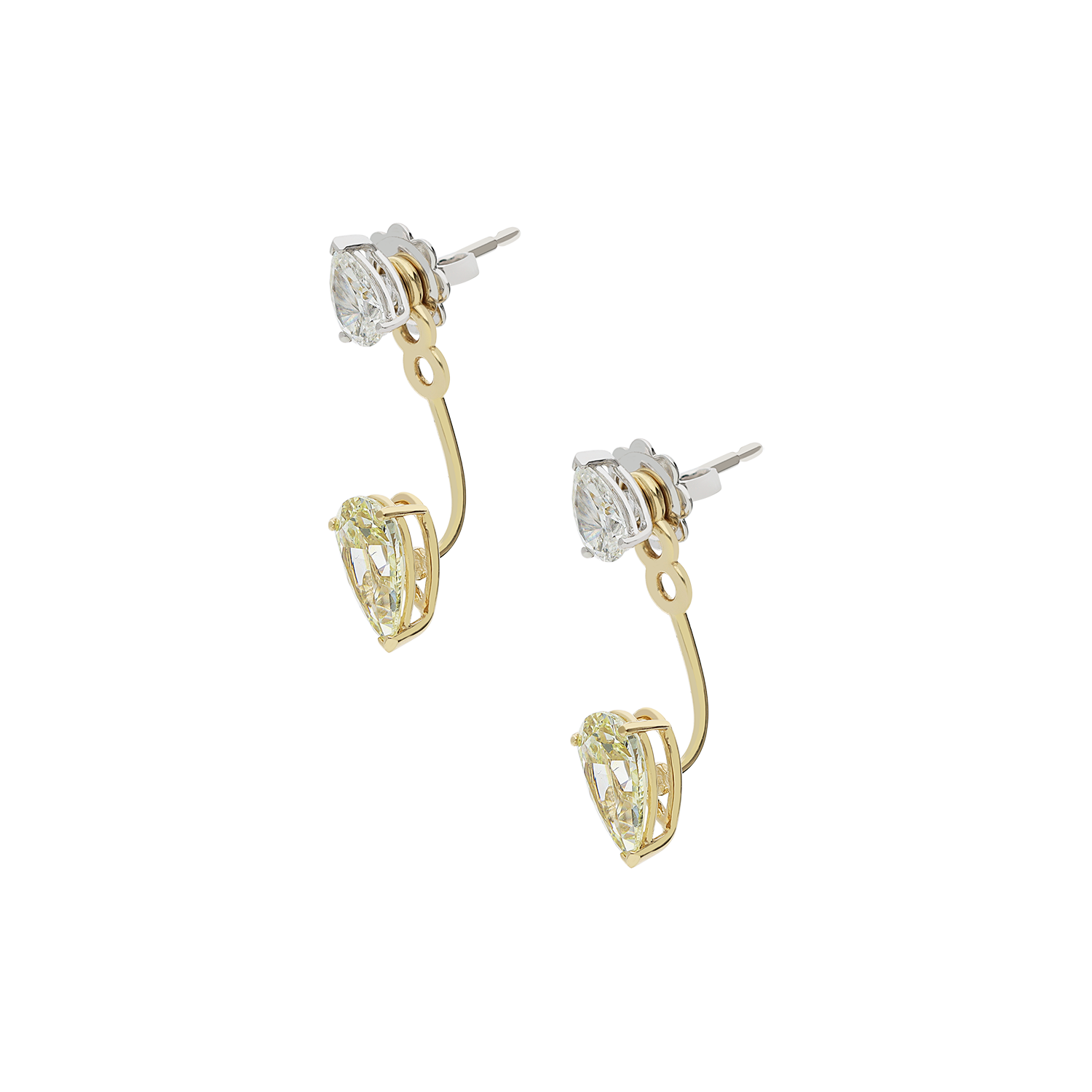 Earrings B11646B/YW-WY Lenti & Villasco