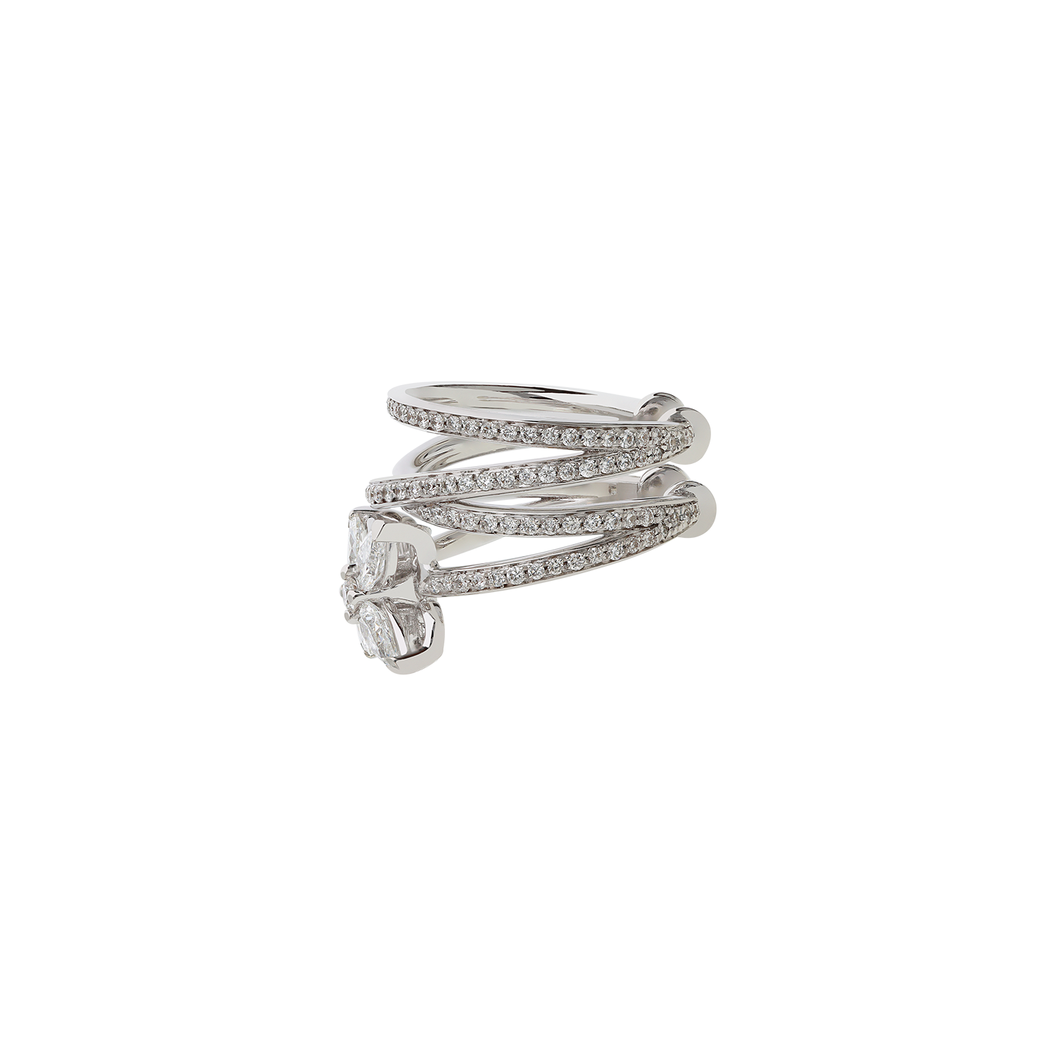 Cuff Earring B11722/W-W Lenti & Villasco