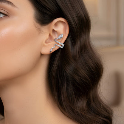 Cuff Earring B11726/W-W Lenti & Villasco