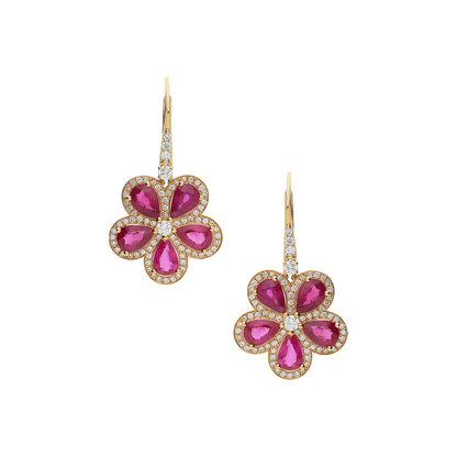 Earrings B7598B/RUW-R