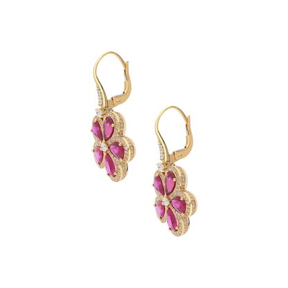 Earrings B7598B/RUW-R