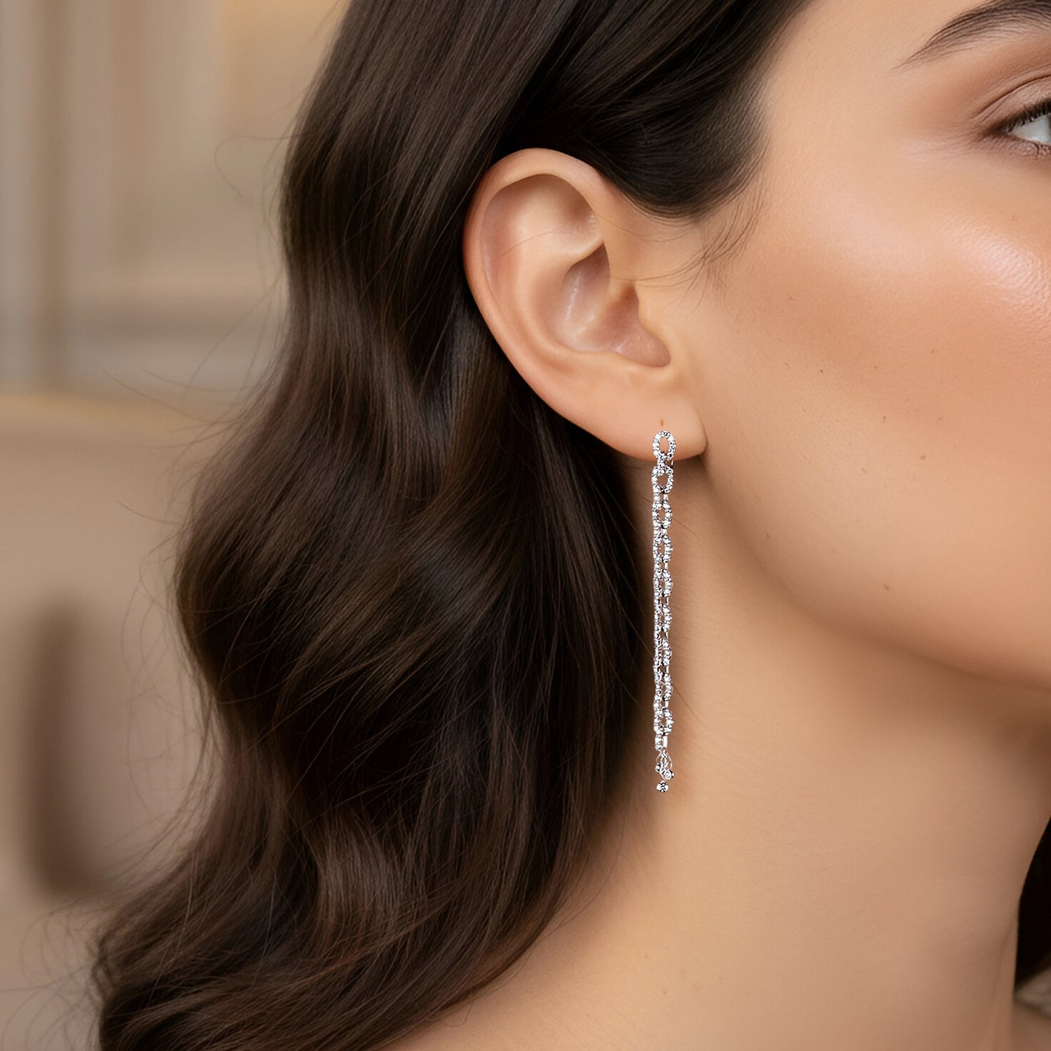 Earrings B9776/W-W Lenti & Villasco