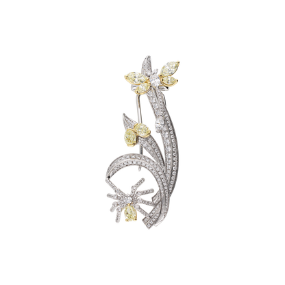 Brooch SP11756/YW-WY Lenti & Villasco