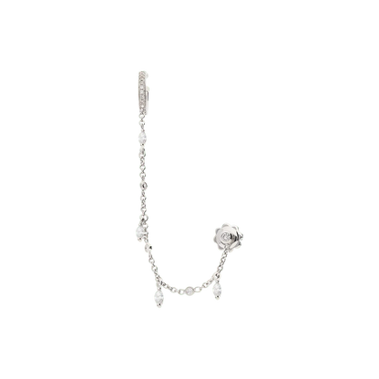 Earrings B10041B/W - W - Lenti1963