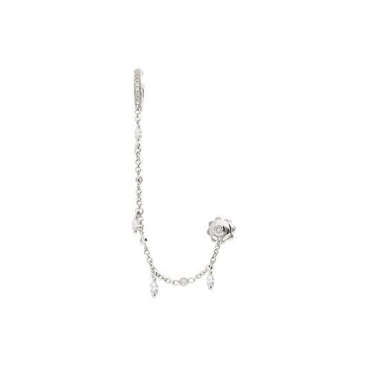 Earrings B10041B/W - W - Lenti1963