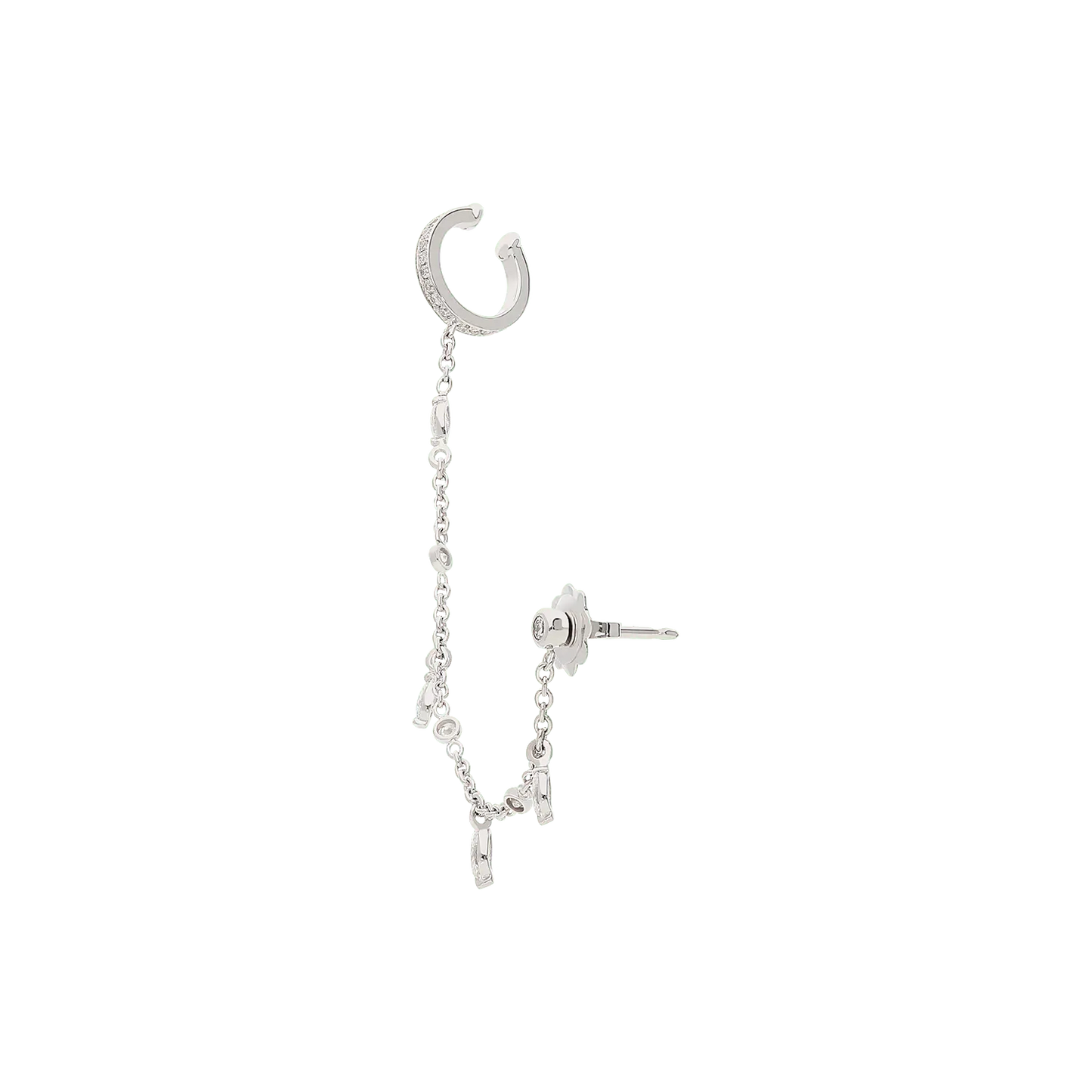 Earrings B10041B/W - W - Lenti1963