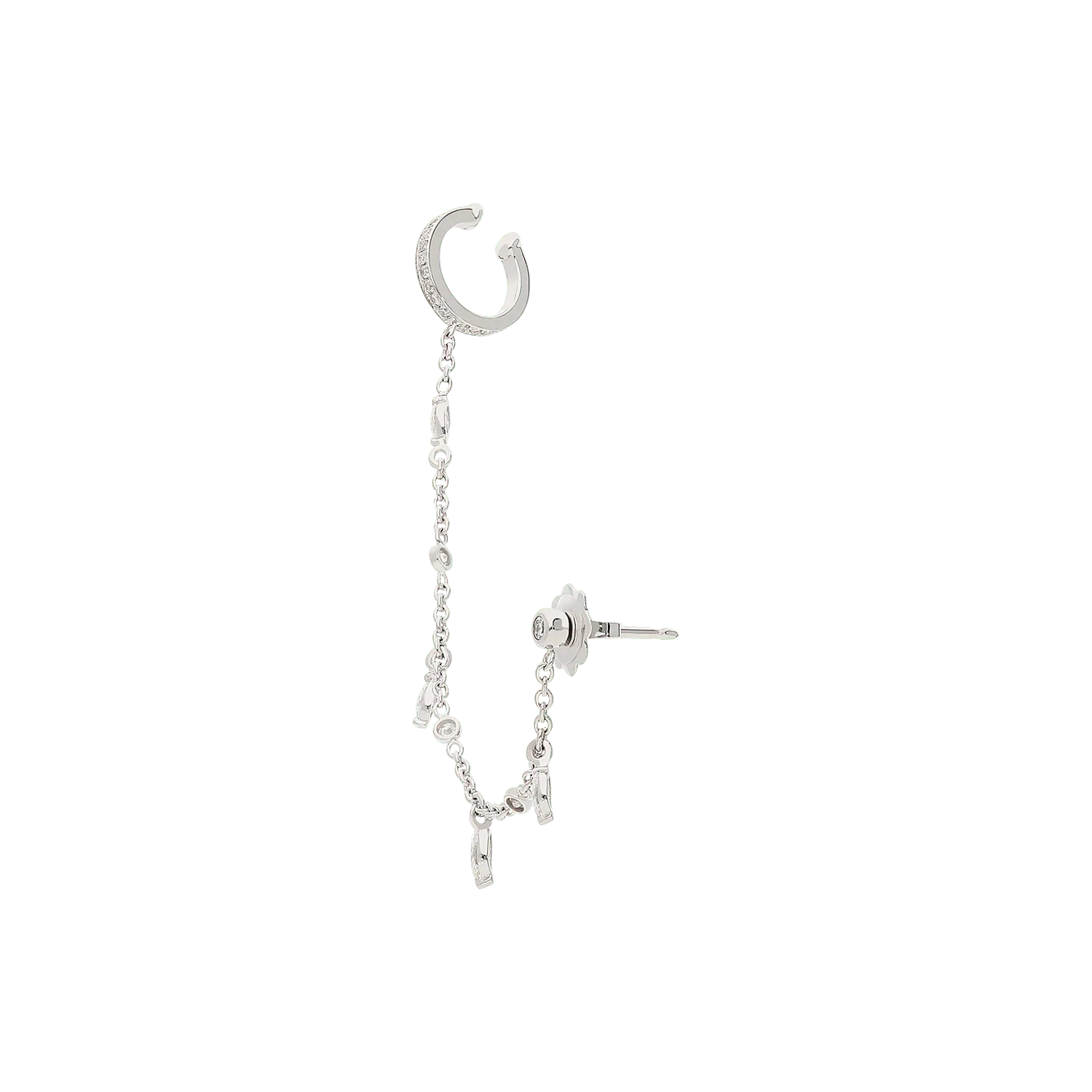 Earrings B10041B/W - W - Lenti1963