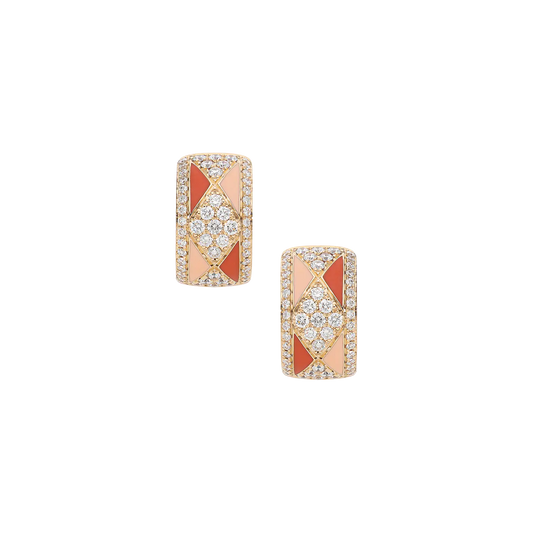 Earrings B10823/11W-R Lenti & Villasco