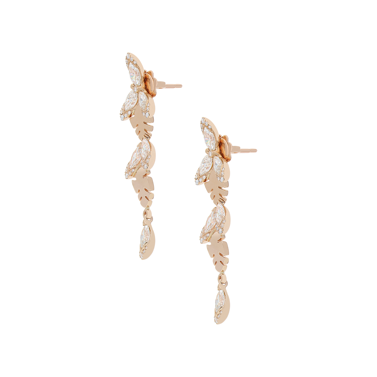 Earrings B10980/W-R Lenti & Villasco