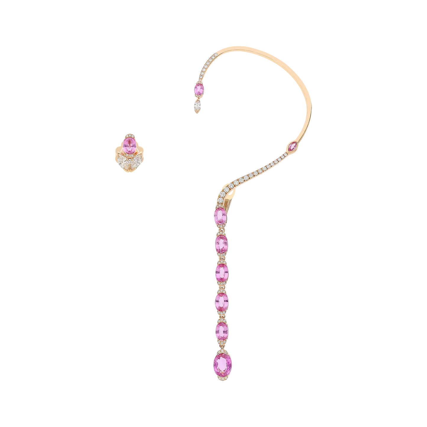 Earrings B11056/ZRW-R Lenti & Villasco