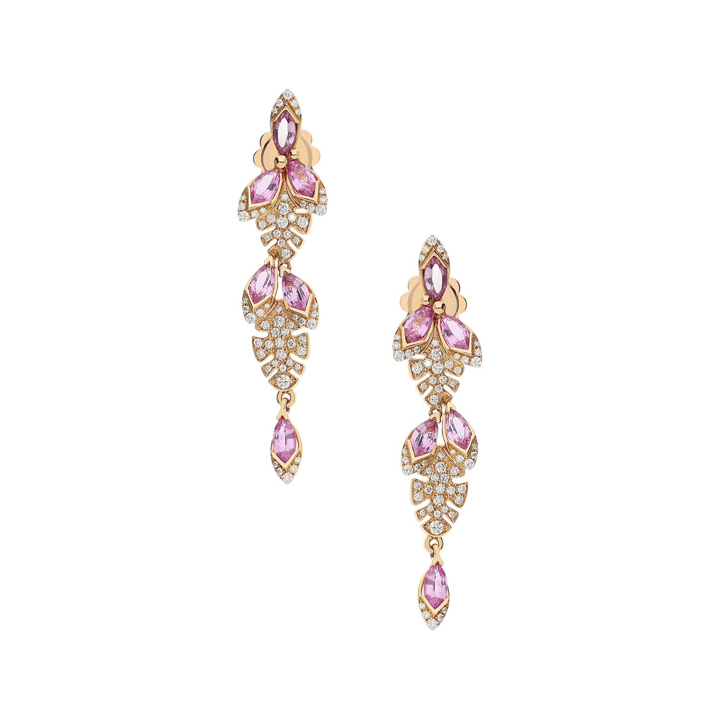 Earrings B11085/ZRW-R Lenti & Villasco