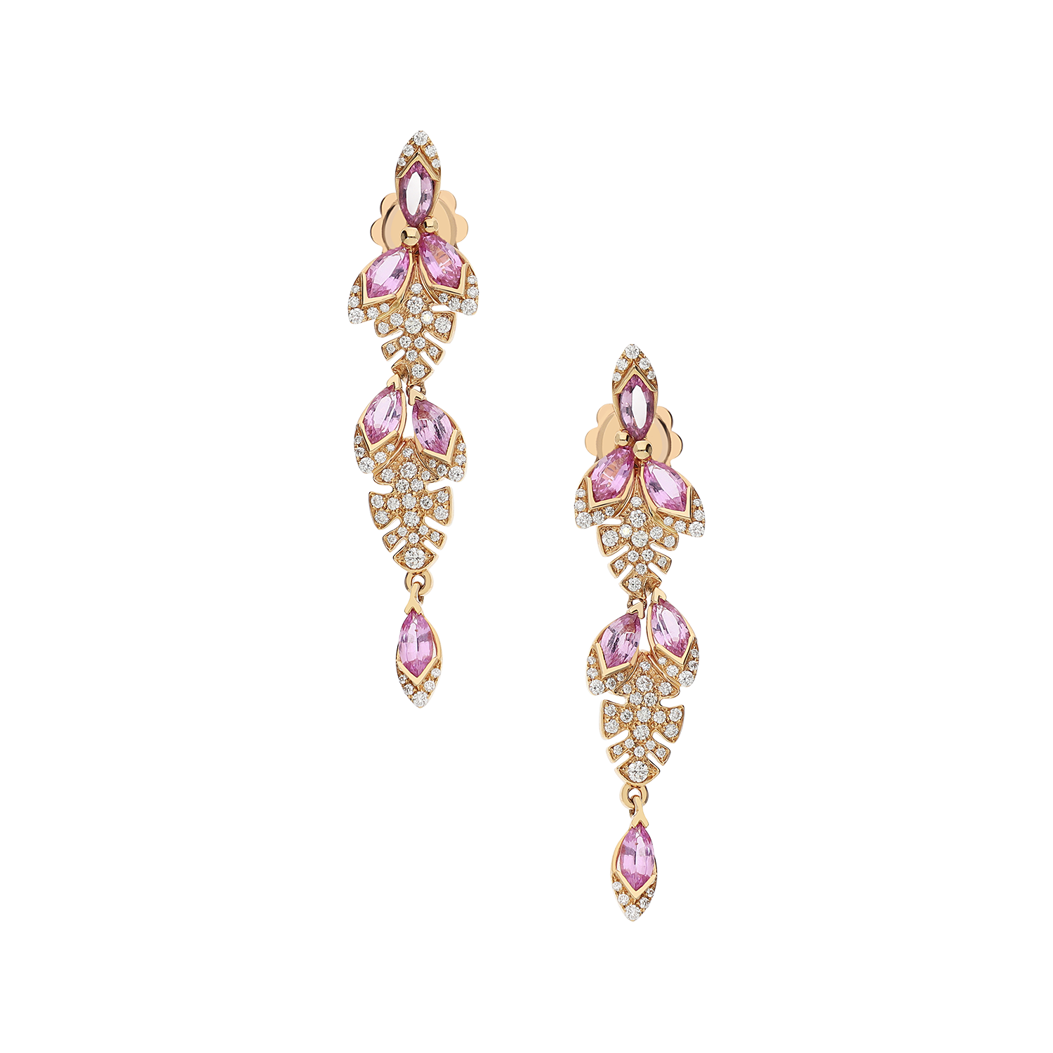 Earrings B11085/ZRW-R Lenti & Villasco