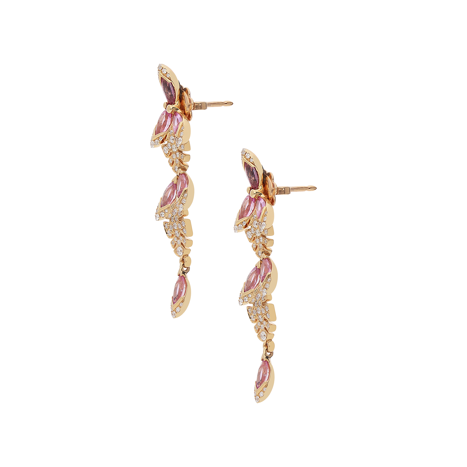 Earrings B11085/ZRW-R Lenti & Villasco