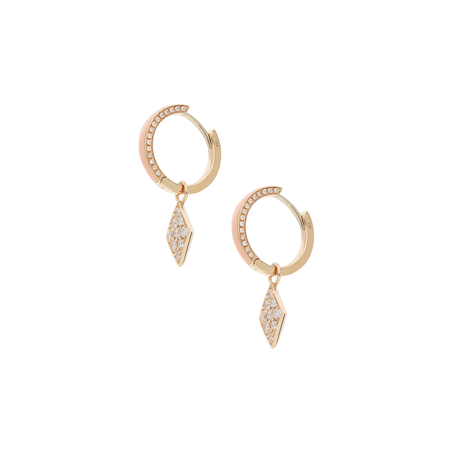 Earrings B11780/10W-R Lenti & Villasco