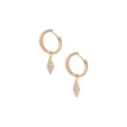 Earrings B11780/10W-R Lenti & Villasco