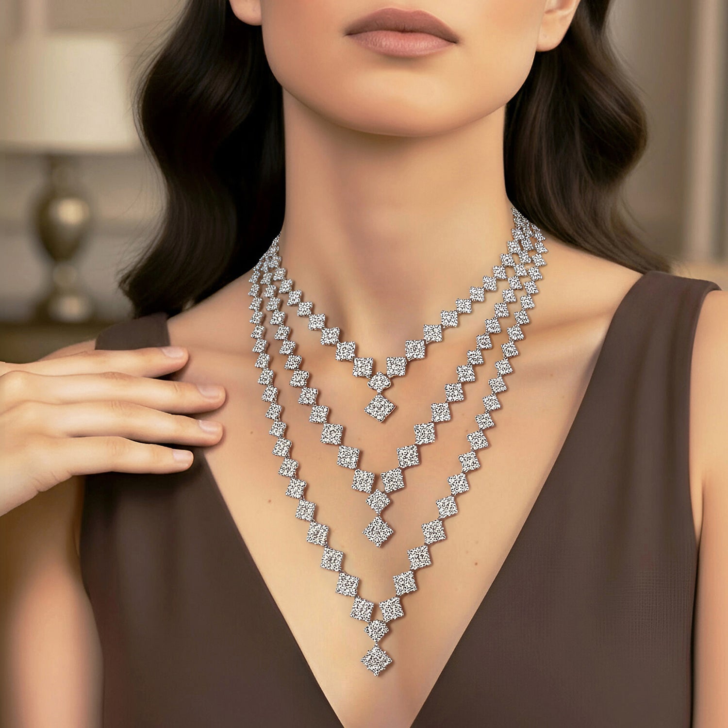 Necklace G10000/W-W Lenti & Villasco