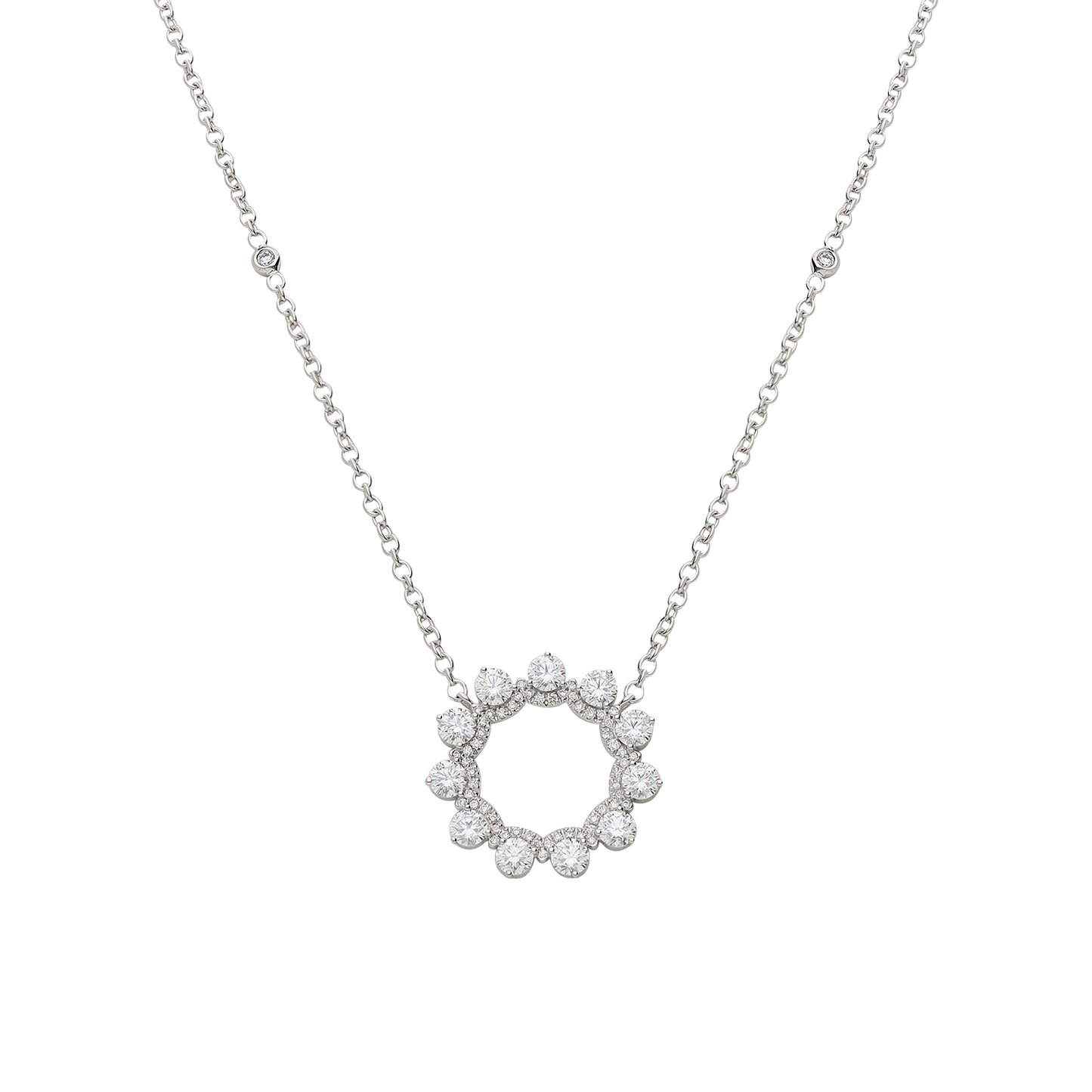 Necklace G12015/10W-W Lenti & Villasco
