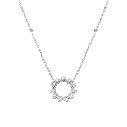 Necklace G12015/10W-W Lenti & Villasco