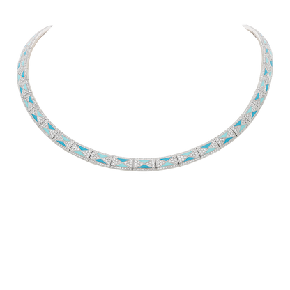 Necklace G12221/13W-W