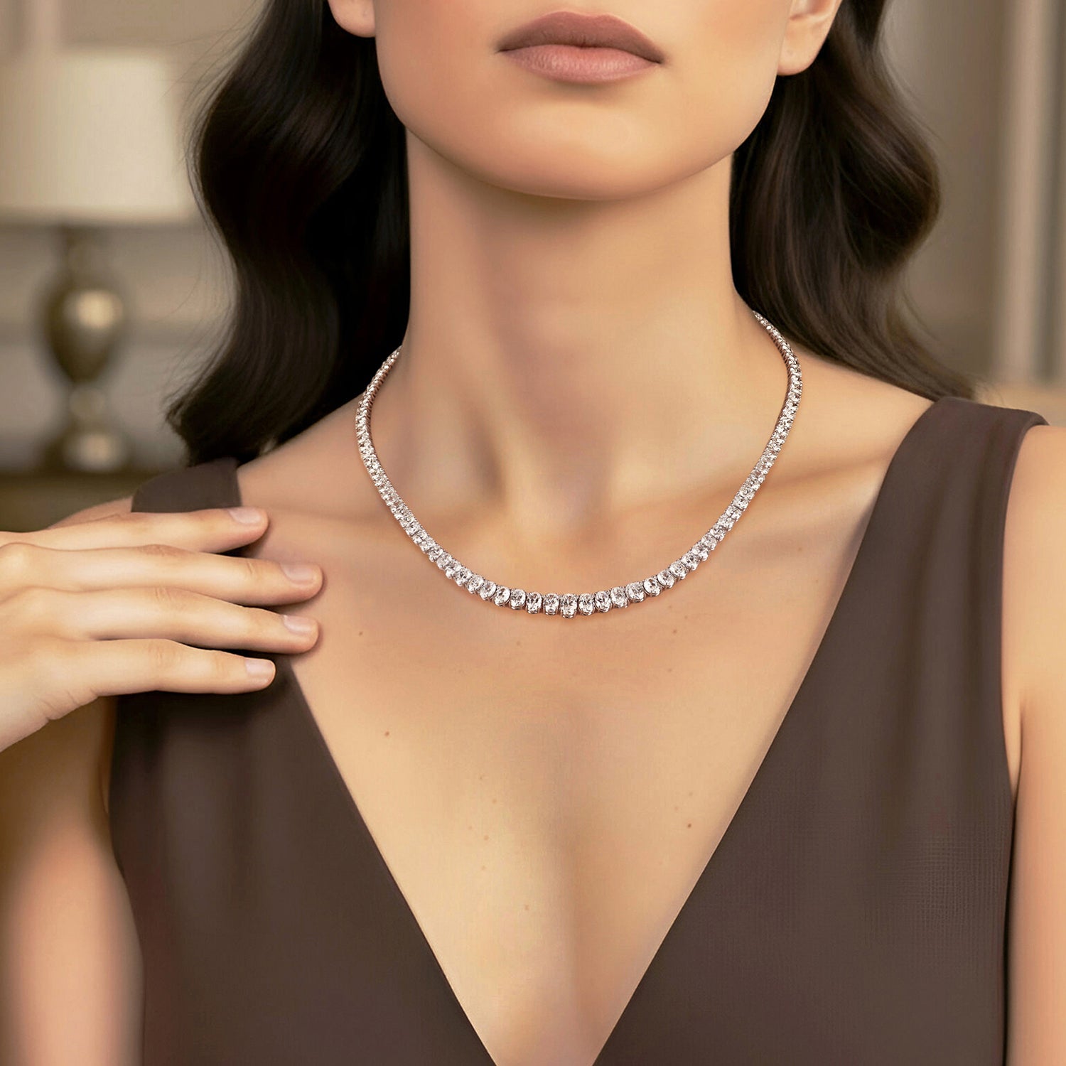 Necklace G9281/W-W Lenti & Villasco