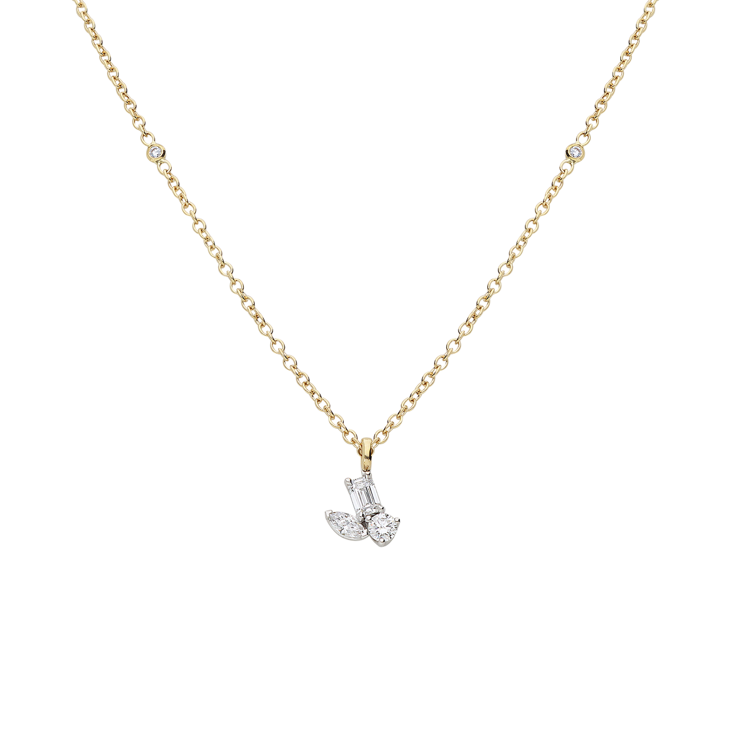 Necklace G11802/W-YW Lenti & Villasco