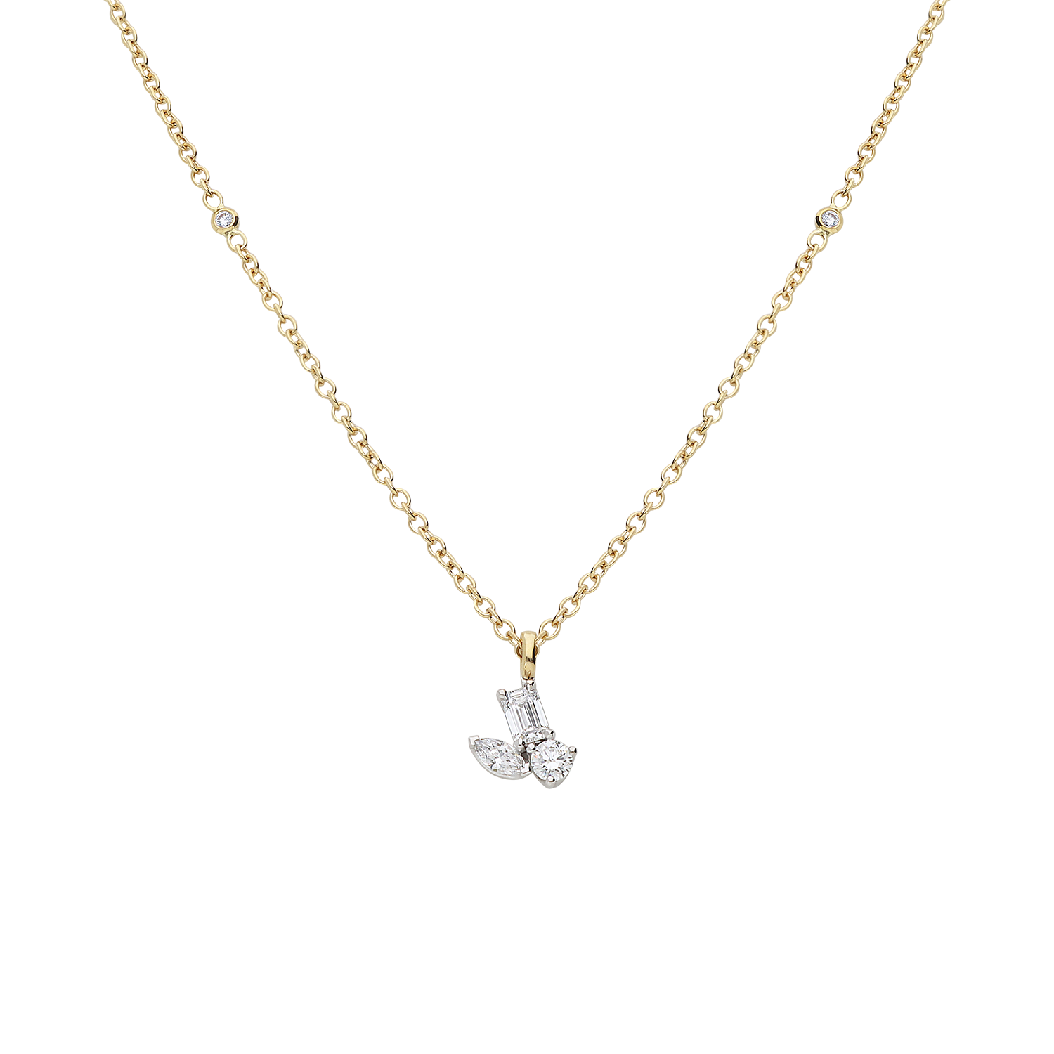 Necklace G11802/W-YW Lenti & Villasco