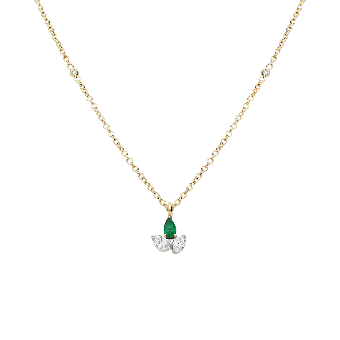 Necklace G11811B/SMW-YW Lenti & Villasco