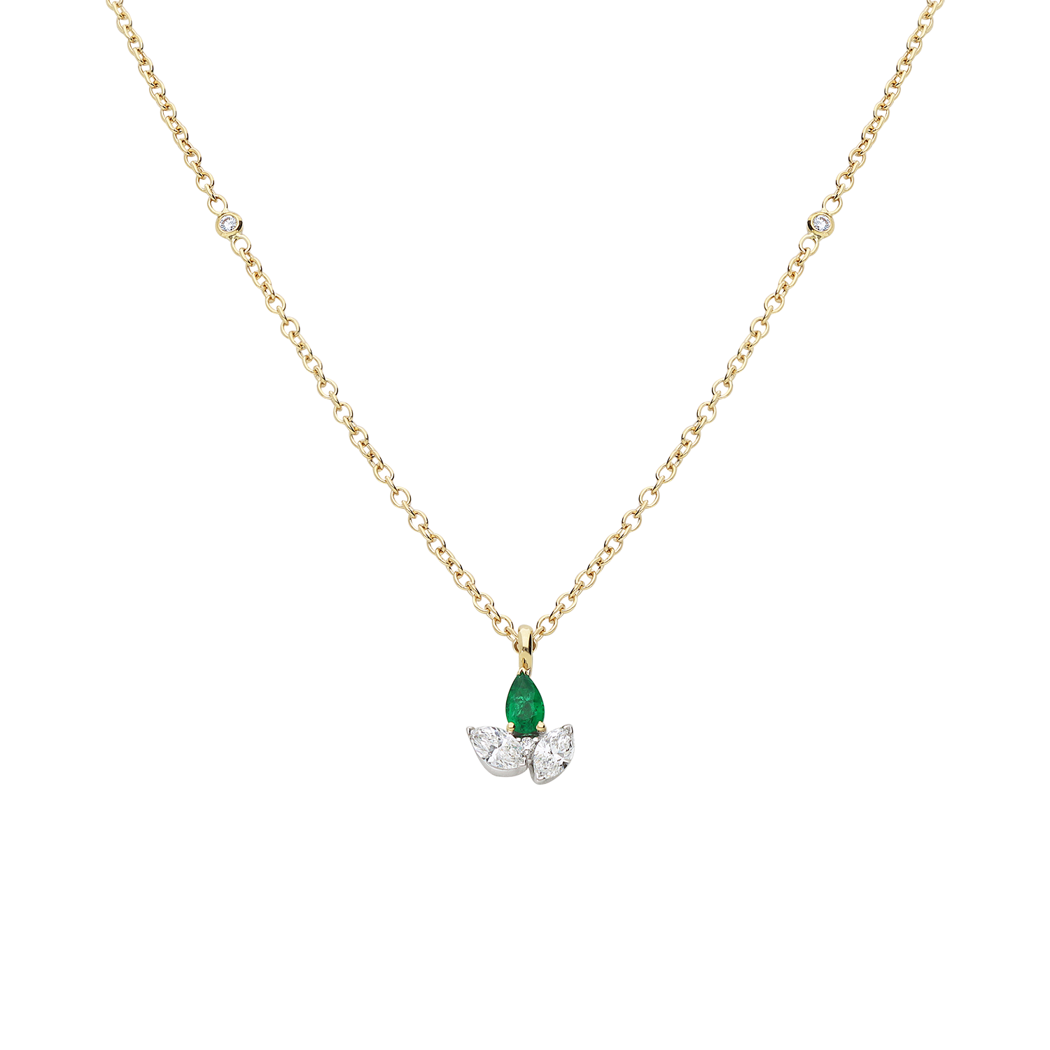 Necklace G11811B/SMW-YW Lenti & Villasco