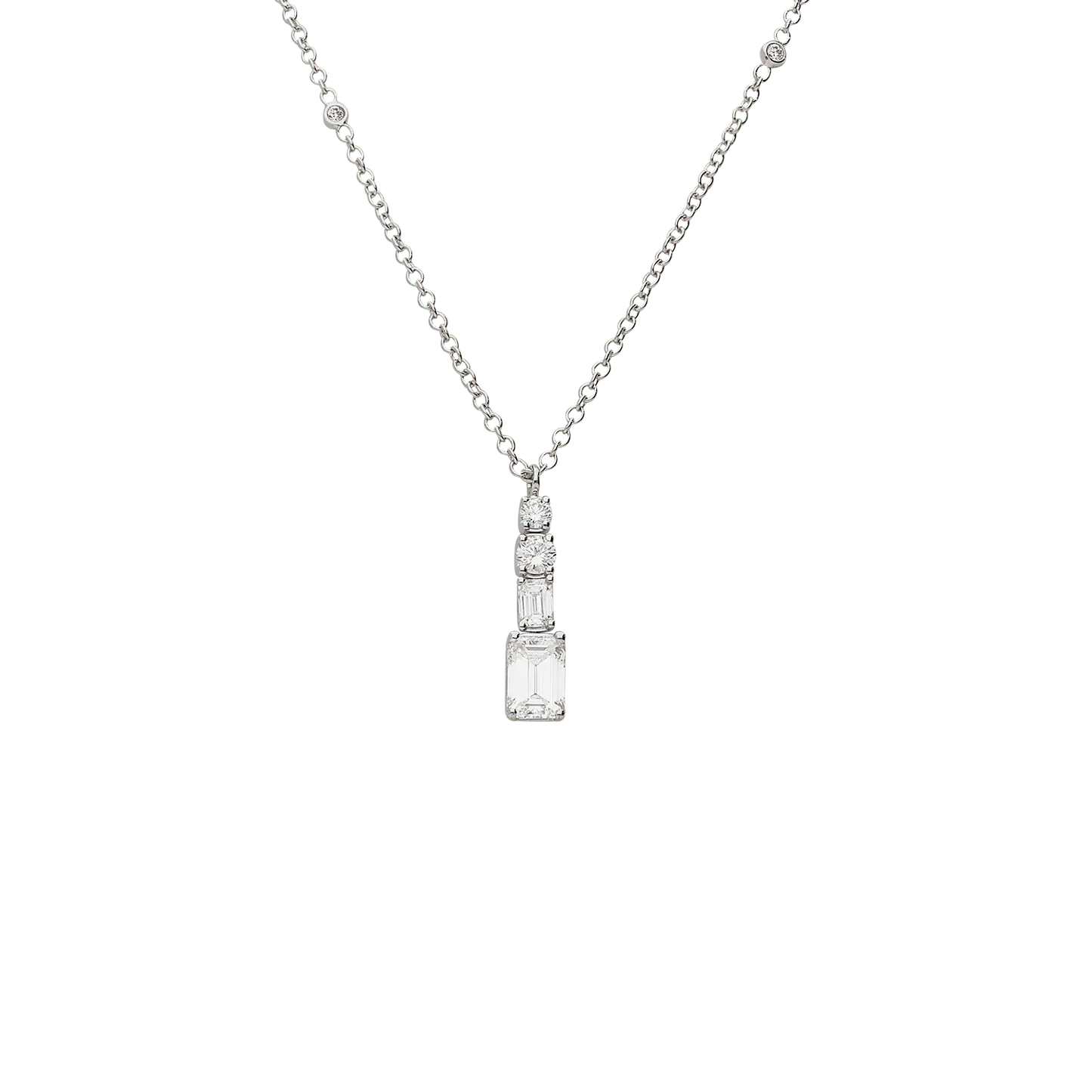 Necklace G8532/W - W - Lenti1963