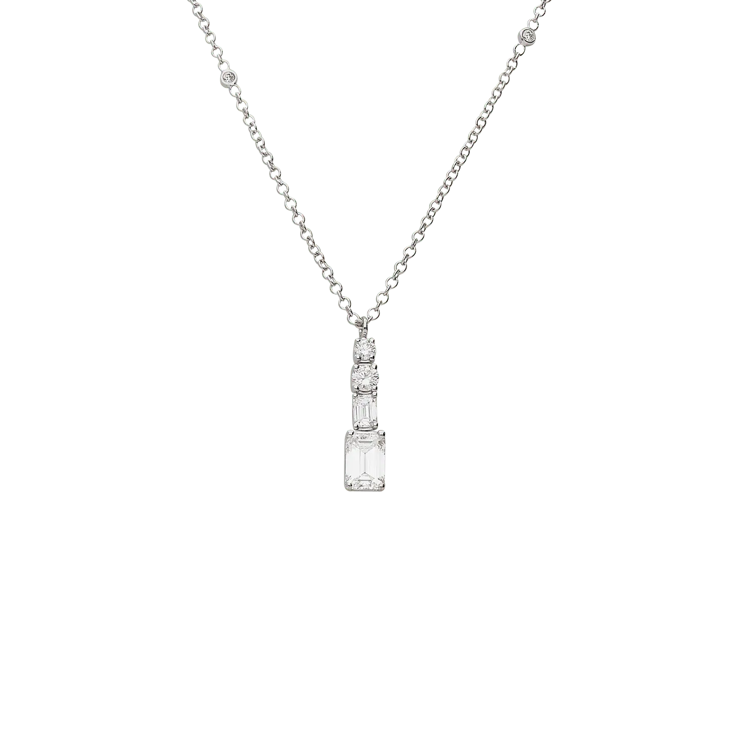 Necklace G8532/W - W - Lenti1963