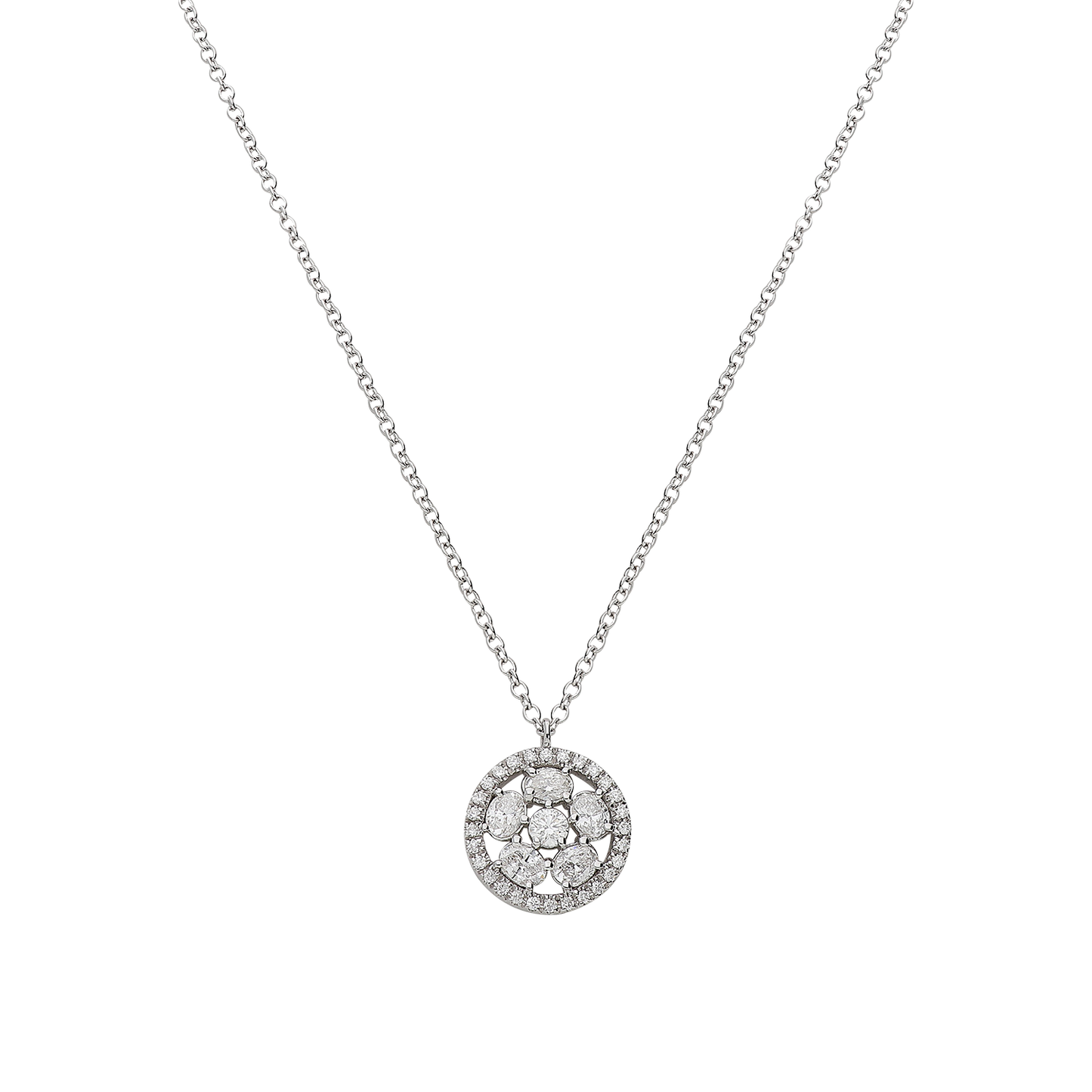 Necklace G8686/W Lenti & Villasco