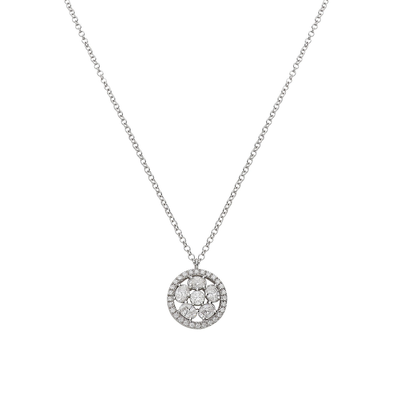 Necklace G8686/W Lenti & Villasco