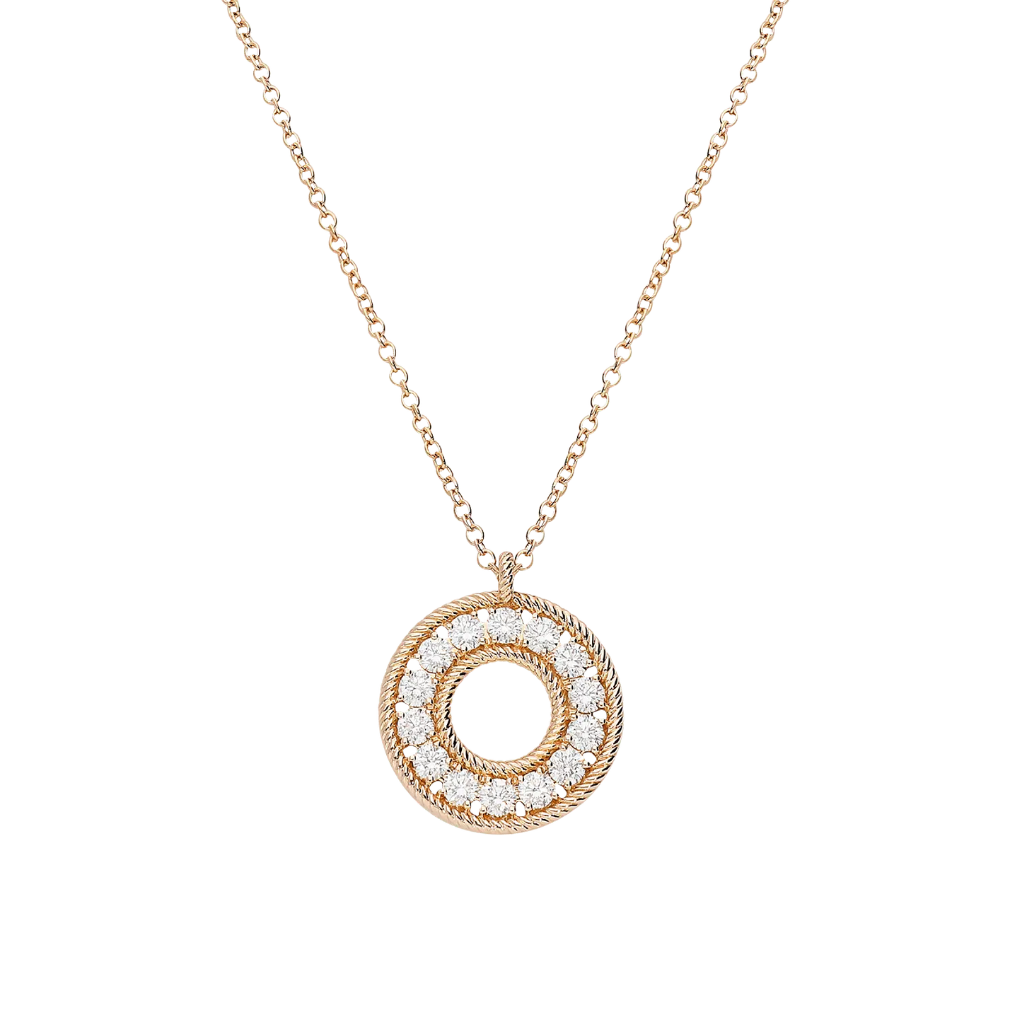 Necklace G8771B/W - R - Lenti1963