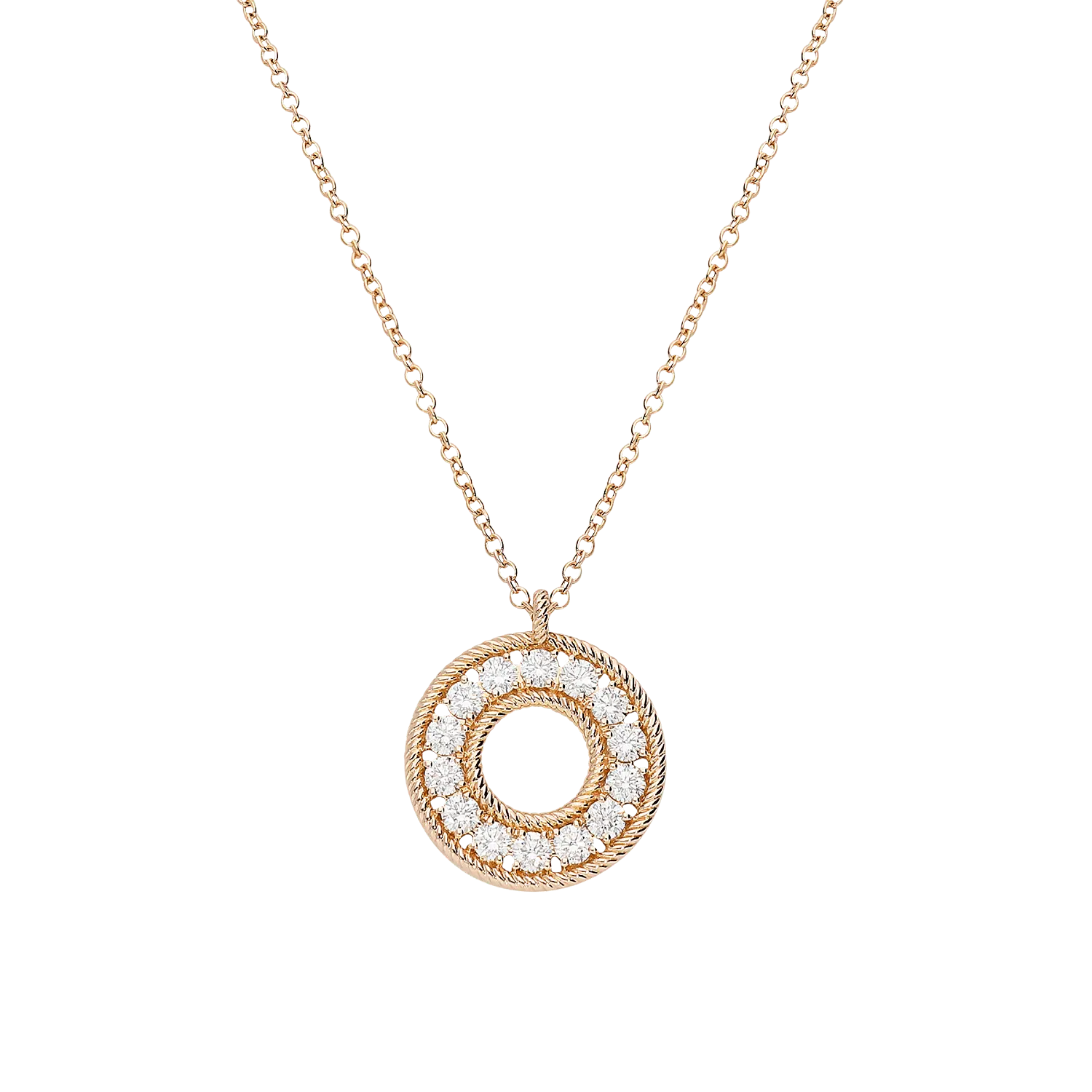 Necklace G8771B/W - R - Lenti1963
