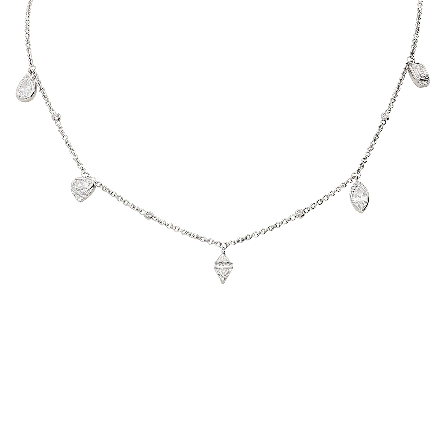 Necklace G9844/W - W - Lenti1963