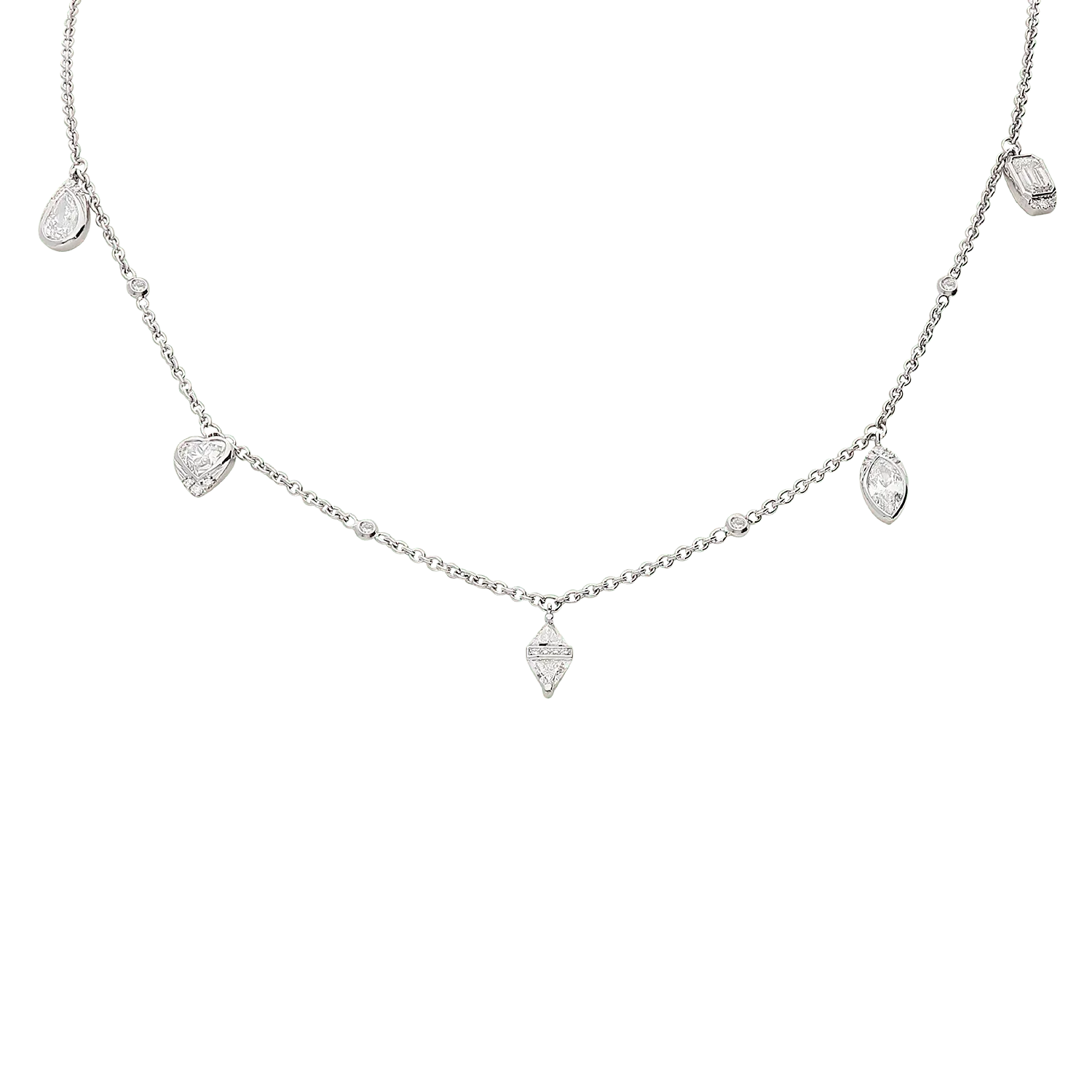 Necklace G9844/W - W - Lenti1963