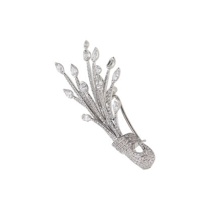 Brooch SP11803/W-W Lenti & Villasco