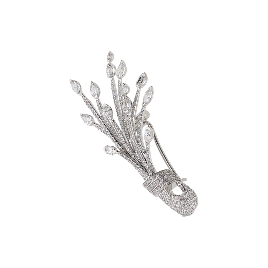Brooch SP11803/W-W Lenti & Villasco