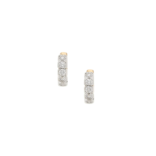 Earrings B10903/10W - RW - Lenti1963