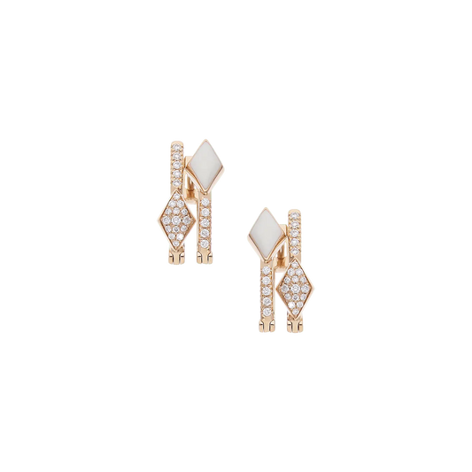 Earrings B11439/2W - R - Lenti1963