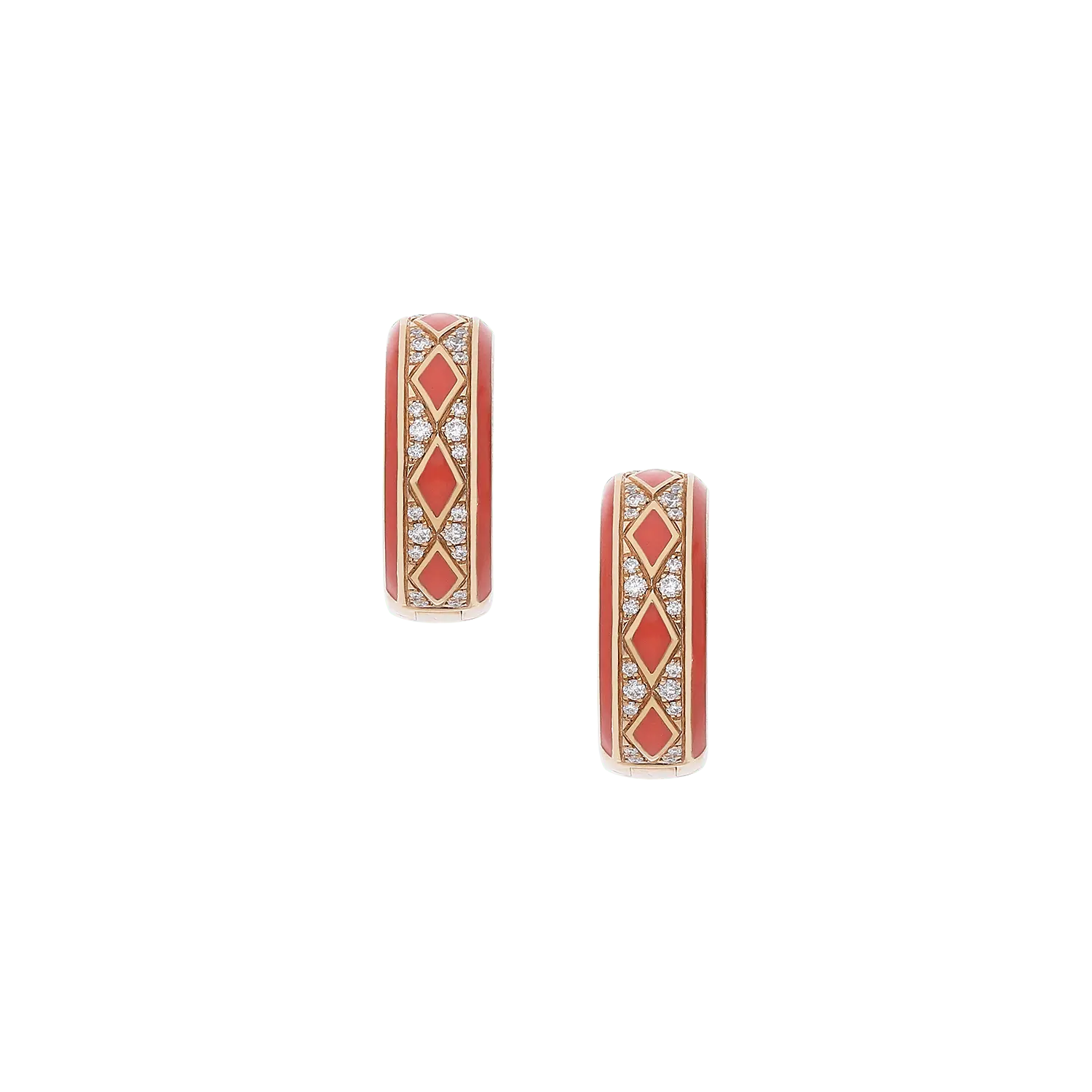 Earrings B11449/9W - R - Lenti1963