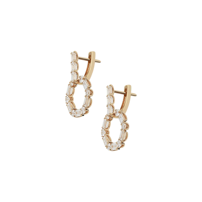 Earrings B7472/W - R - Lenti1963