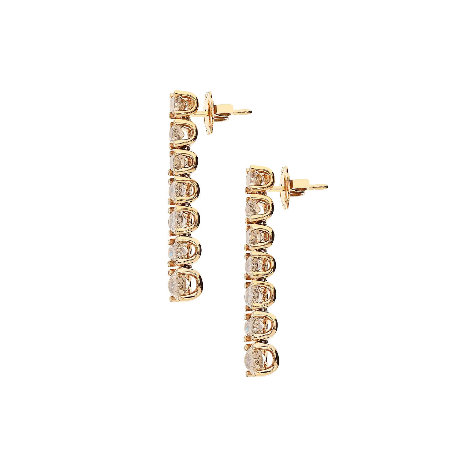 Earrings B8113A/BRW - R - Lenti1963