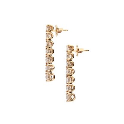 Earrings B8113A/BRW - R - Lenti1963