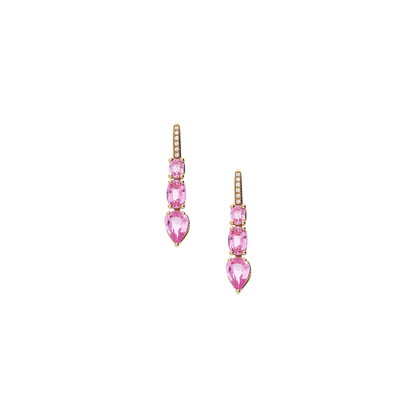 Earrings B8818/ZRW - R - Lenti1963