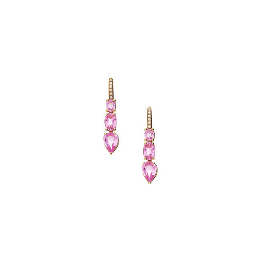 Earrings B8818/ZRW - R - Lenti1963