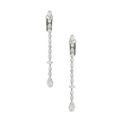 Earrings B9802/W - W - Lenti1963