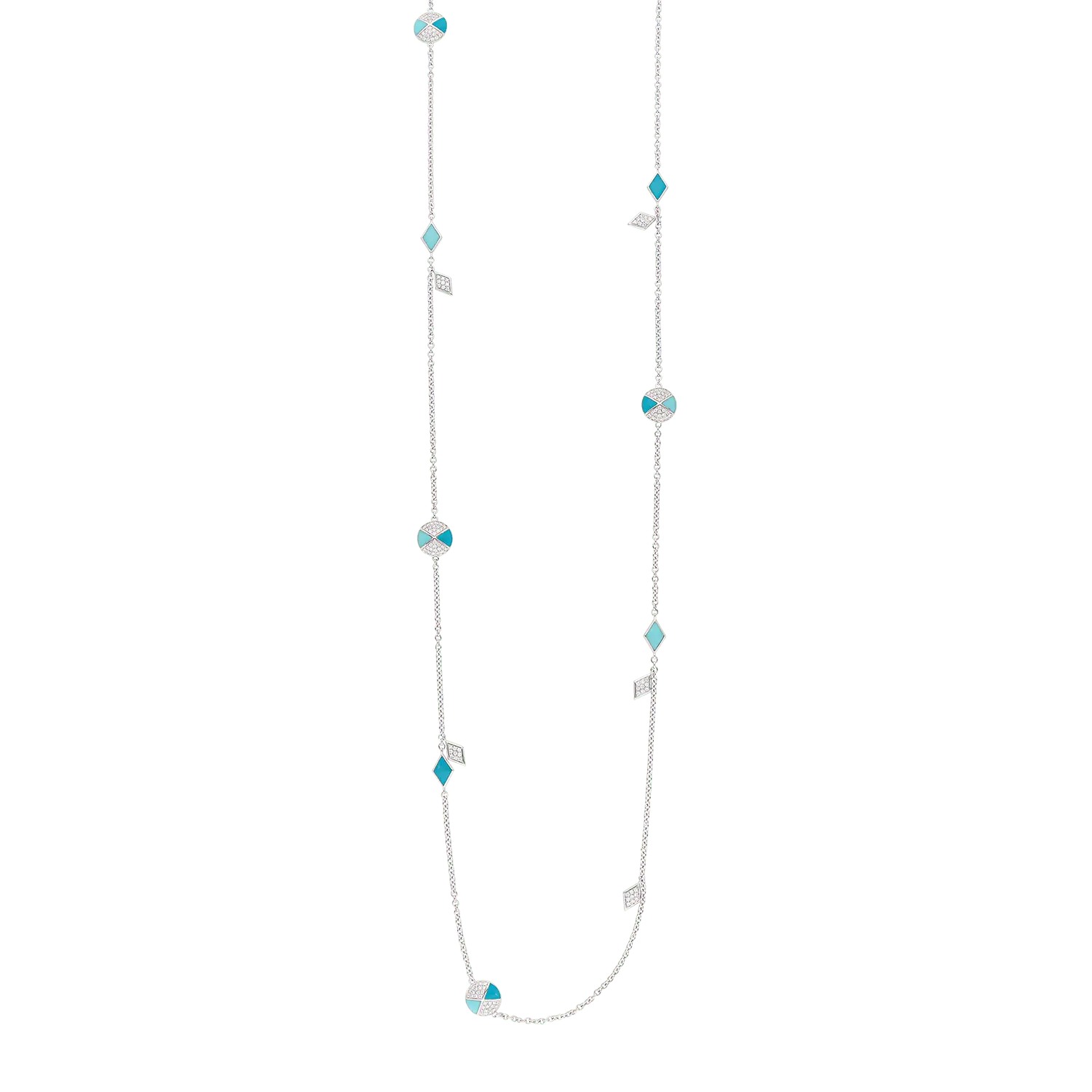 Necklace G11549/13W - W - Lenti1963